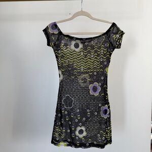 mesh bathing suit coverup